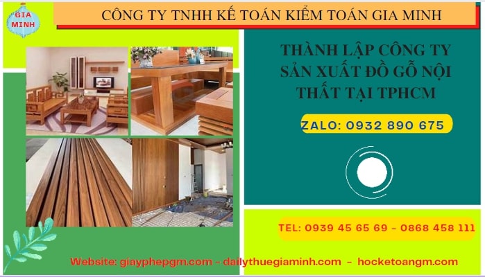 THÀNH LẬP CÔNG TY SẢN XUẤT ĐỒ GỖ NỘI THẤT TẠI VĨNH PHÚC 8 Thành lập công ty đồ gỗ nội thất tại Vĩnh Phúc
