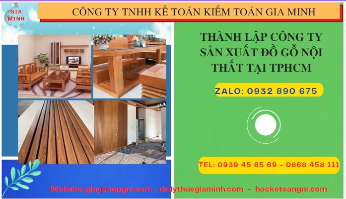 Thành lập công ty đồ gỗ nội thất tại Yên Bái