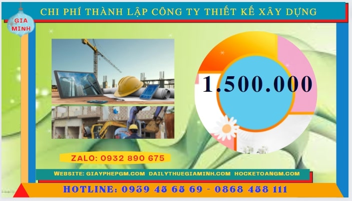 Thành lập công ty thiết kế xây dựng tại cà mau 5 Thành lập công ty thiết kế xây dựng tại Cà Mau hết bao nhiêu tiền