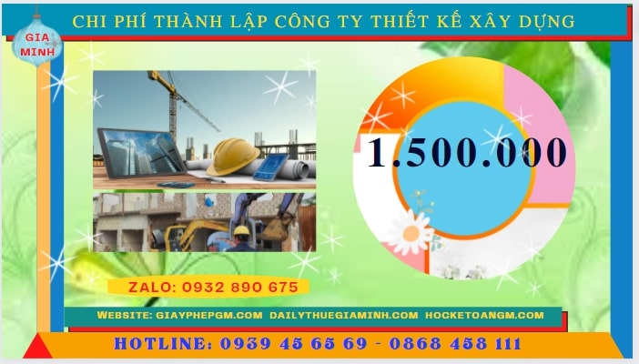 Thành lập công ty thiết kế xây dựng tại Gia Lai hết bao nhiêu tiền