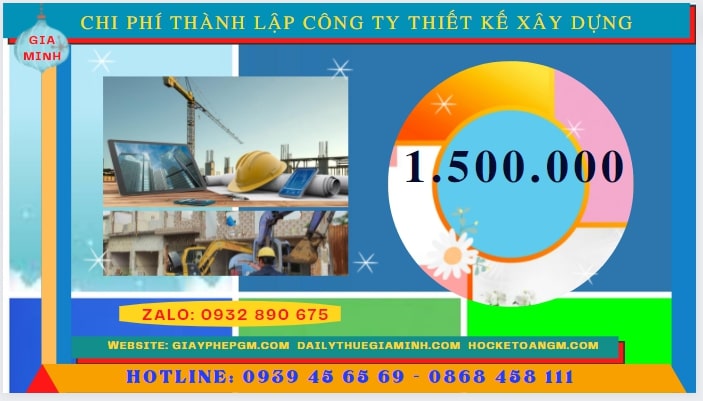 Thành lập công ty thiết kế xây dựng tại Kon Tum hết bao nhiêu tiền