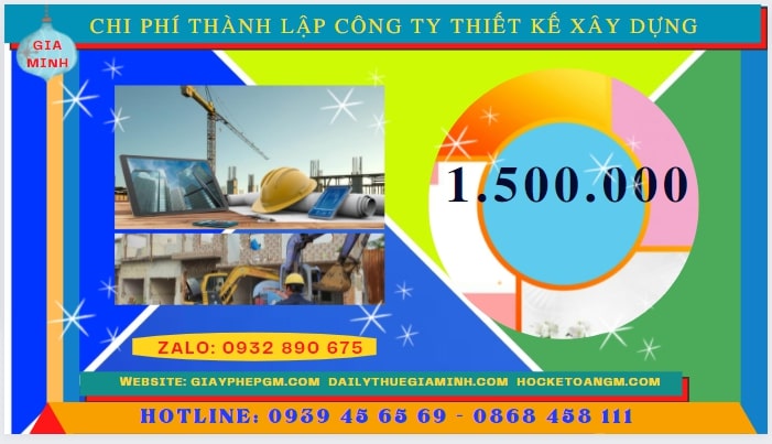 Thành lập công ty thiết kế xây dựng tại Nghệ An hết bao nhiêu tiền