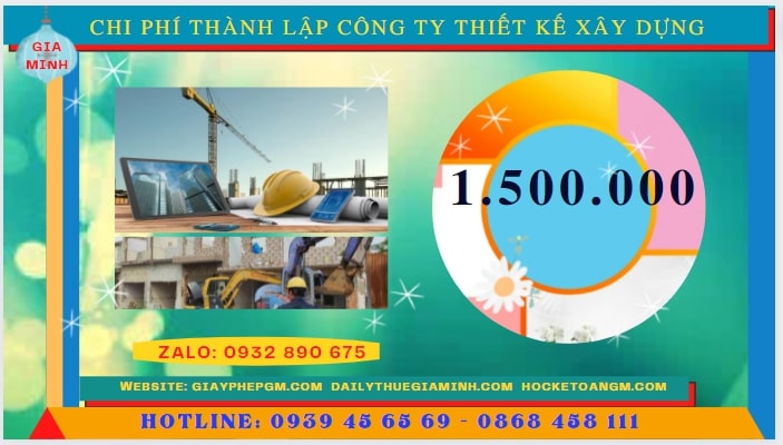 Thành lập công ty thiết kế xây dựng tại Phú Yên hết bao nhiêu tiền