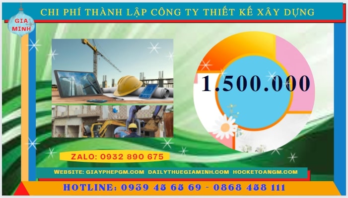 Thành lập công ty thiết kế xây dựng tại thành phố hải phòng 5 Thành lập công ty thiết kế xây dựng tại Thành Phố Hải Phòng hết bao nhiêu tiền