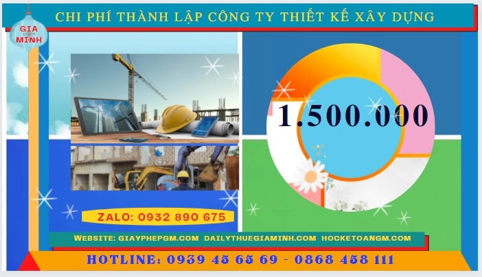 Thành lập công ty thiết kế xây dựng tại Thành Phố Hưng Yên hết bao nhiêu tiền