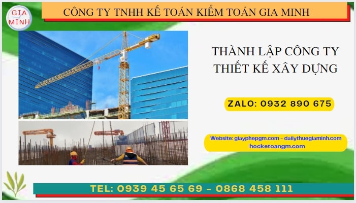 Thành lập công ty xây dựng ở Bình Định