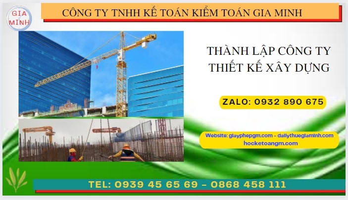 Thành lập công ty xây dựng ở Bình Thuận
