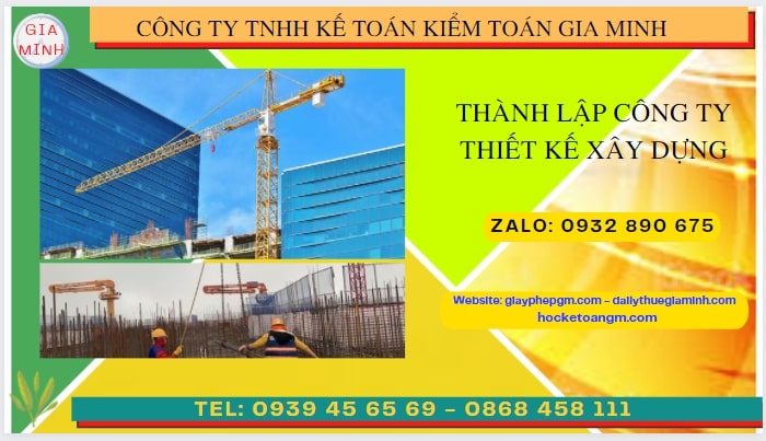Thành lập công ty xây dựng ở Cao Bằng