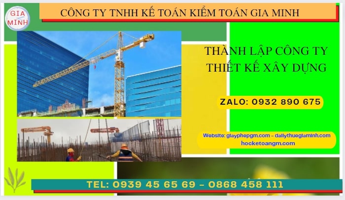 Thành lập công ty thiết kế xây dựng tại Hà Nội 7 Thành lập công ty xây dựng ở Hà Nội
