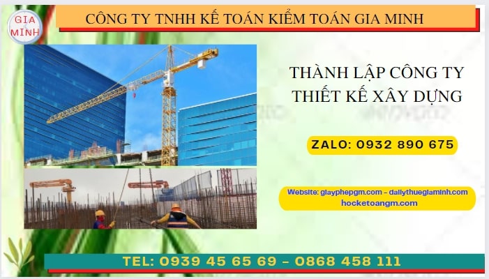 Thành lập công ty xây dựng ở Lai Châu