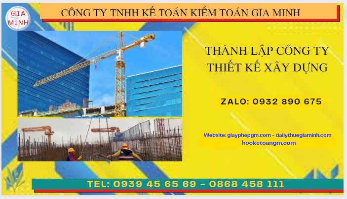 Thành lập công ty xây dựng ở Nam Định