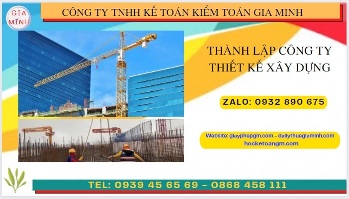 Thành lập công ty xây dựng ở Quảng Ngãi