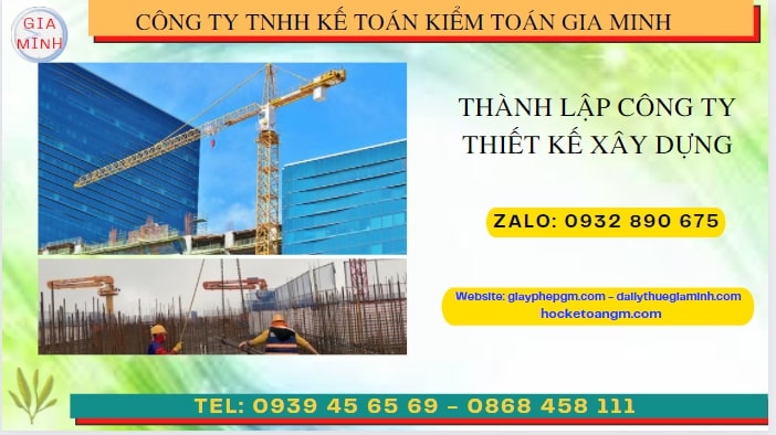 Thành lập công ty xây dựng ở Thành Phố Đà Nẵng