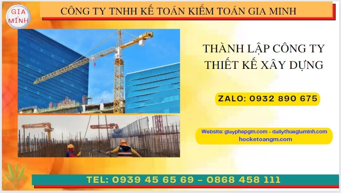 Thành lập công ty xây dựng ở Ninh Kiều