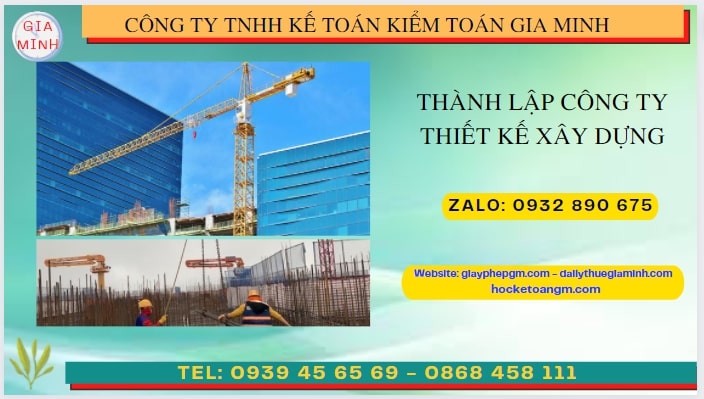 Thành lập công ty xây dựng ở Thành phố Châu Đốc