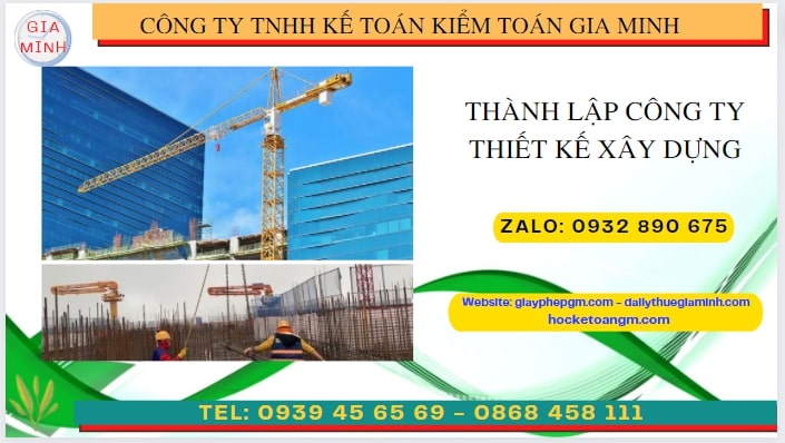 Thành lập công ty xây dựng ở TT Huế