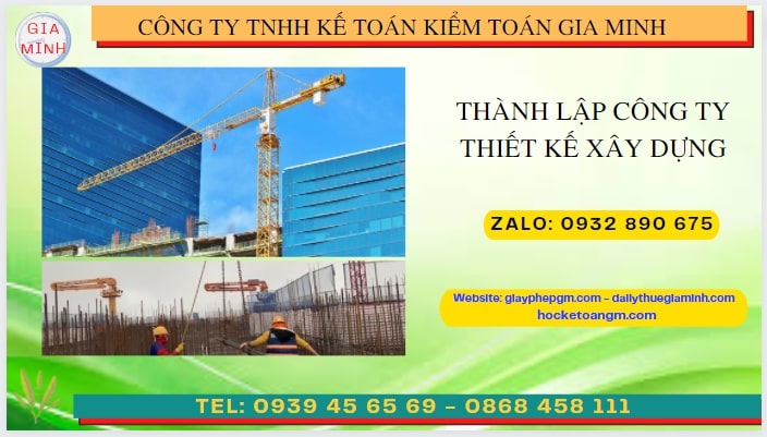 Thành lập công ty xây dựng ở Vĩnh Phúc