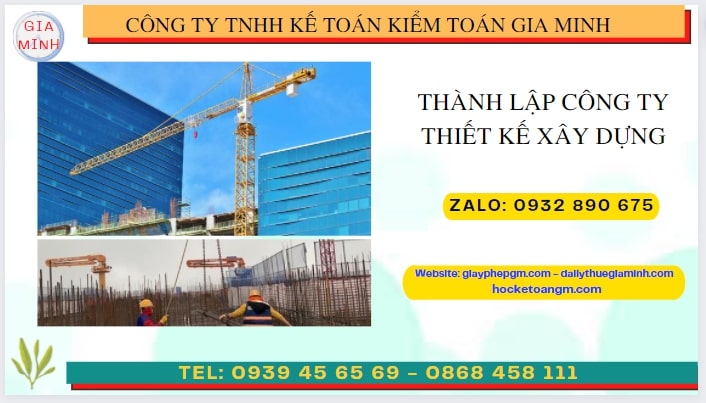 Thành lập công ty xây dựng ở Vũng Tàu