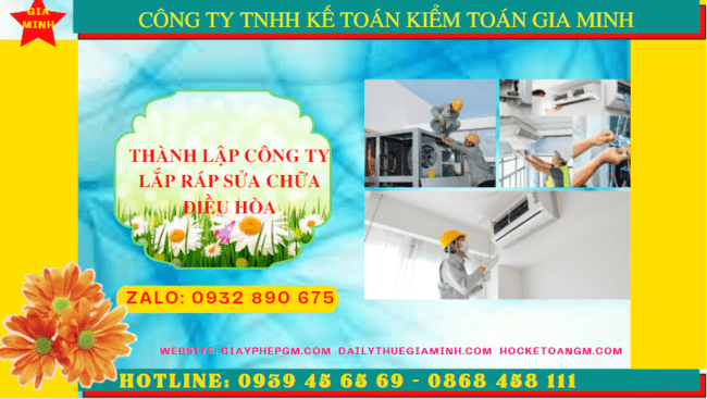 THÀNH LẬP CÔNG TY LẮP RÁP SỬA CHỮA ĐIỀU HÒA TẠI PHÚ QUỐC 4 Thành lập doanh nghiệp lắp ráp sửa chữa điều hòa tại Phú Quốc