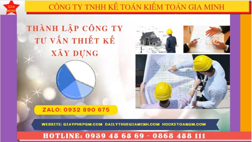 Thành lập công ty tư vấn thiết kế xây dựng tại An Giang – Dịch vụ trọn gói nhanh gọn 5 Thành lập doanh nghiệp tư vấn thiết kế xây dựng tại An Giang