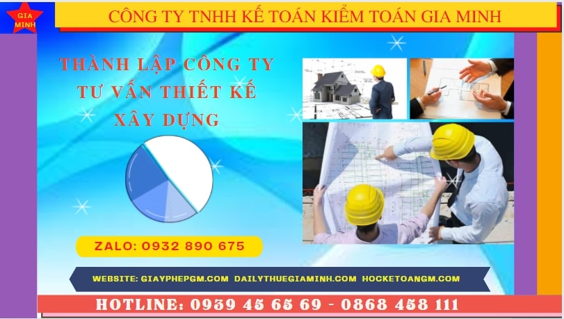 Thành lập doanh nghiệp tư vấn thiết kế xây dựng tại Gia Lai