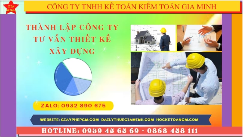 Thành lập doanh nghiệp tư vấn thiết kế xây dựng tại Huế