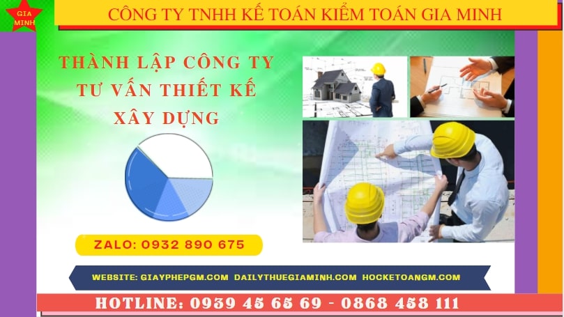 Thành lập doanh nghiệp tư vấn thiết kế xây dựng tại Thừa Thiên Huế