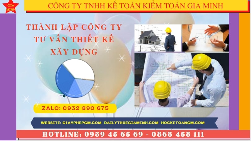 Thành lập doanh nghiệp tư vấn thiết kế xây dựng tại Tuyên Quang