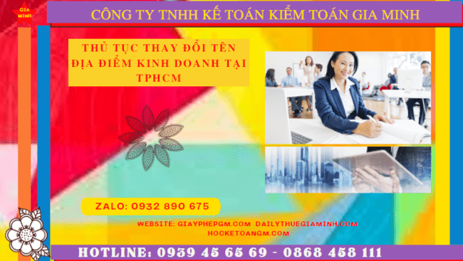 THỦ TỤC THAY ĐỔI TÊN ĐỊA ĐIỂM KINH DOANH TẠI PHÚ THỌ 4 Thay đổi đăng ký kinh doanh của địa điểm kinh doanh tại Phú Thọ