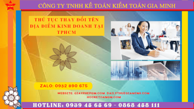 THỦ TỤC THAY ĐỔI TÊN ĐỊA ĐIỂM KINH DOANH TẠI YÊN BÁI 4 Thay đổi đăng ký kinh doanh của địa điểm kinh doanh tại Yên Bái