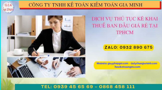 Thủ tục khai thuế ban đầu cho doanh nghiệp mới thành lập tại Bắc Kạn