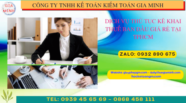 Thủ tục khai thuế ban đầu cho doanh nghiệp mới thành lập tại Gia Lai
