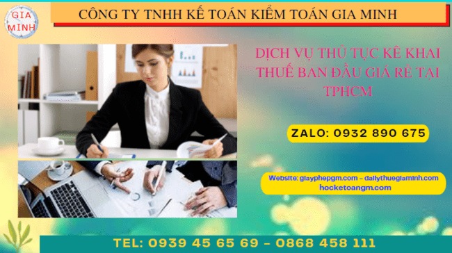 Dịch vụ kê khai thuế ban đầu giá rẻ tại Lâm Đồng – Uy tín, nhanh chóng, trọn gói cho doanh nghiệp 4 Thủ tục khai thuế ban đầu cho doanh nghiệp mới thành lập tại Lâm Đồng