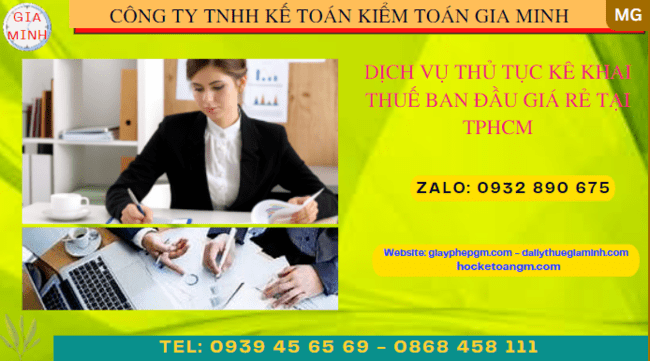 Thủ tục khai thuế ban đầu cho doanh nghiệp mới thành lập tại Lạng Sơn
