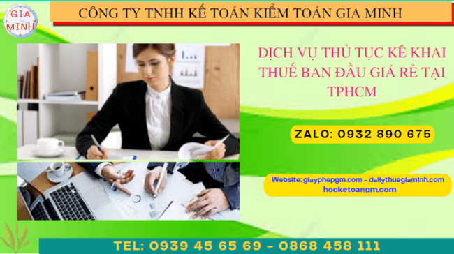 Thủ tục khai thuế ban đầu cho doanh nghiệp mới thành lập tại Sơn La