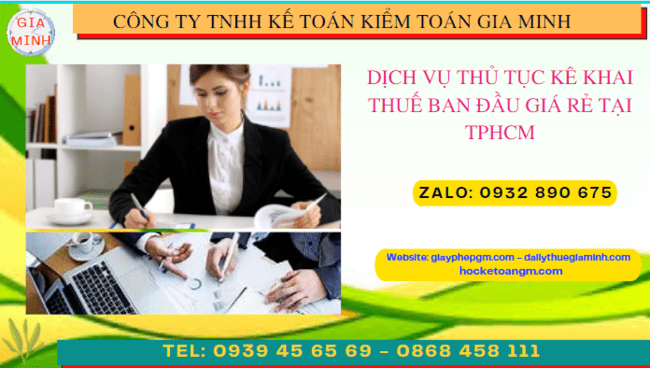 Thủ tục khai thuế ban đầu cho doanh nghiệp mới thành lập tại TP Hưng Yên