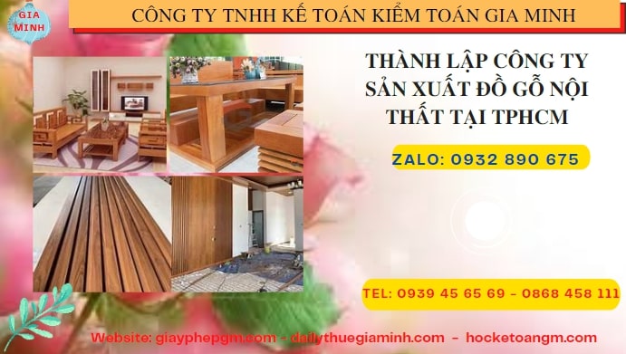 Thành lập công ty sản xuất đồ gỗ nội thất tại Kiên Giang đúng luật, trọn gói 5 Xưởng sản xuất đồ gỗ nội thất tại Kiên Giang