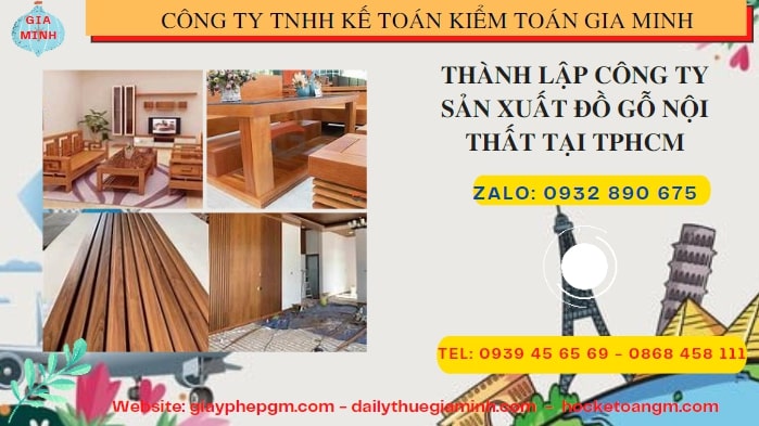 Xưởng sản xuất đồ gỗ nội thất tại Tuyên Quang