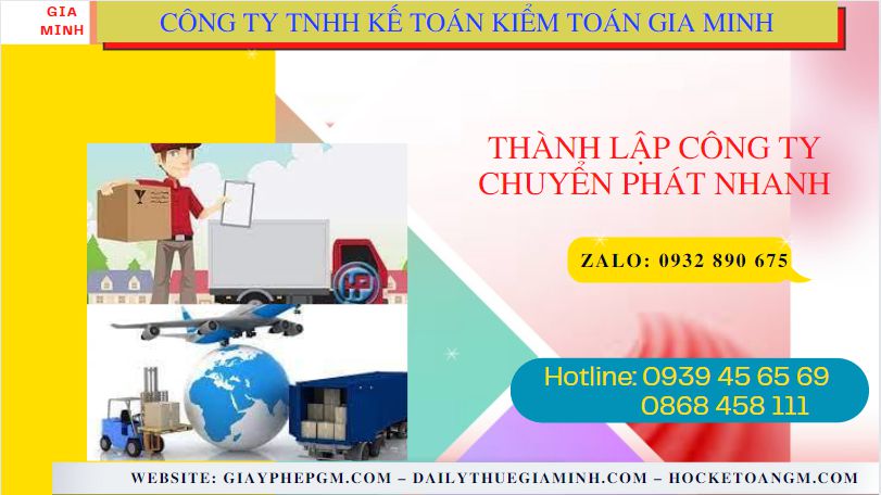 Thành lập công ty chuyển phát nhanh tại thừa thiên huế 6 Thủ tục điều kiện thành lập công ty chuyển phát nhanh tại Thừa Thiên Huế