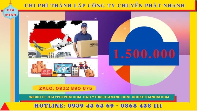 Thành lập công ty chuyển phát nhanh tại thừa thiên huế 5 Chi phí thành lập công ty chuyển phát nhanh trọn gói tại Thừa Thiên Huế