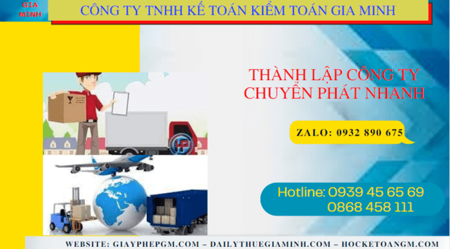 Thủ tục điều kiện thành lập công ty chuyển phát nhanh tại Lai Châu