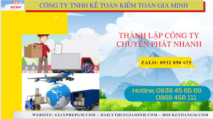 Thủ tục điều kiện thành lập công ty chuyển phát nhanh tại Lâm Đồng