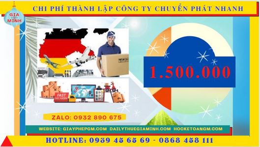 Chi phí thành lập công ty chuyển phát nhanh trọn gói tại Phú Quốc