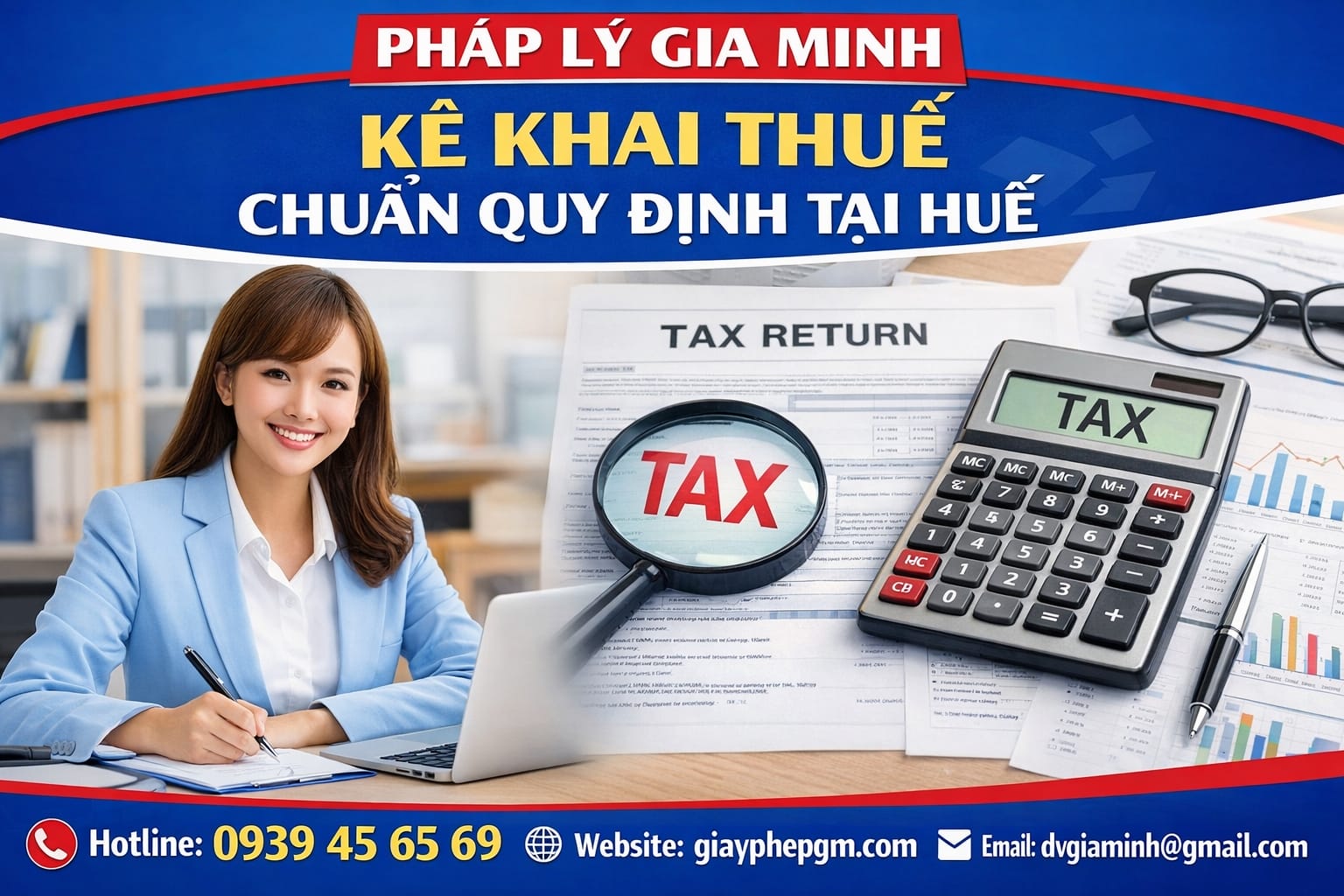 Dịch vụ kế toán thuế Huế giá rẻ uy tín