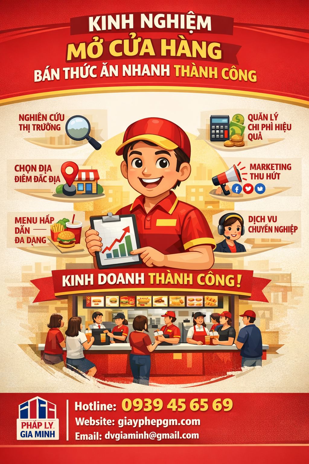 Kinh nghiệm kinh doanh thức ăn nhanh tại An Giang