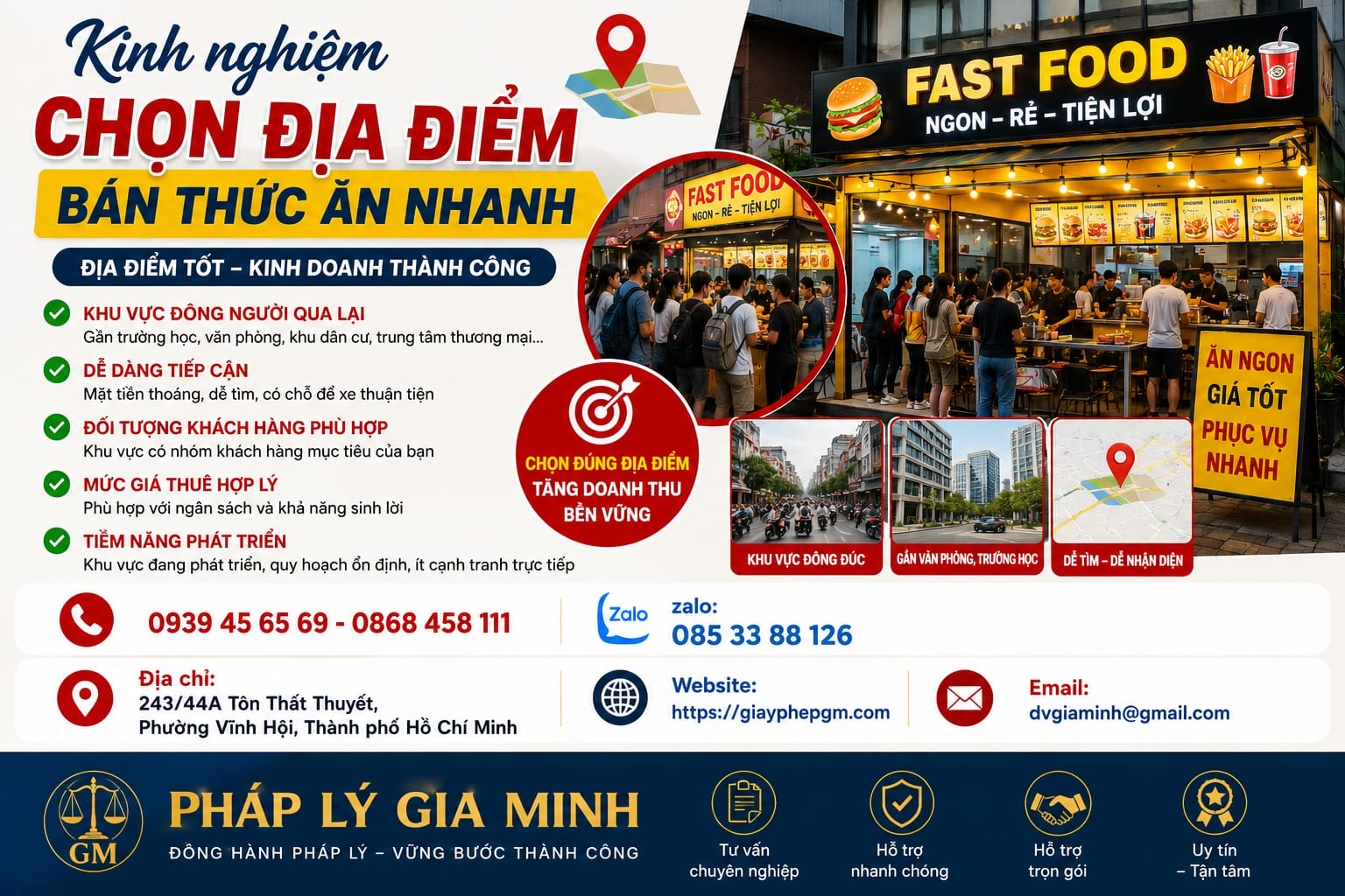 Kinh nghiệm kinh doanh thức ăn nhanh tại Kon Tum