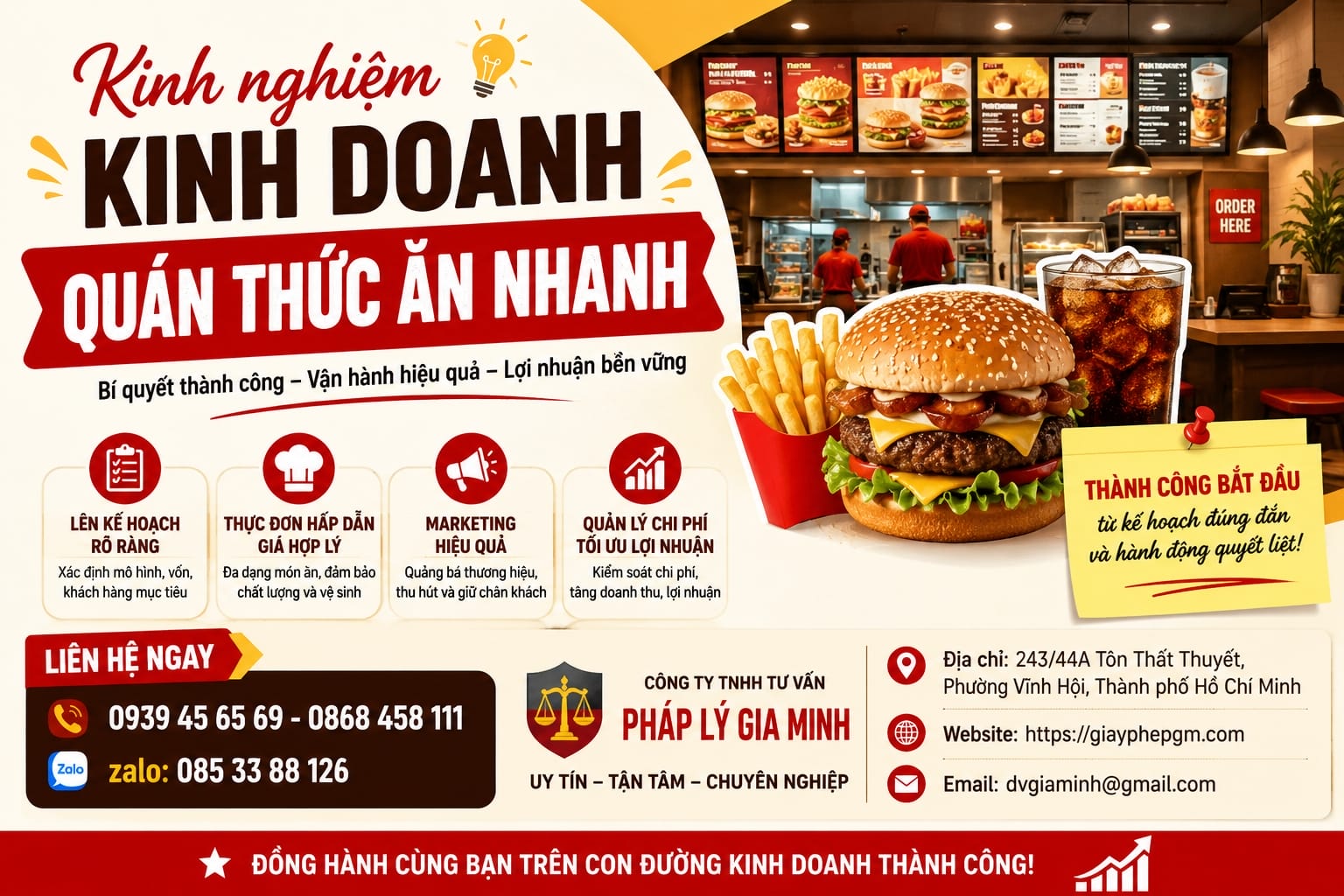 Mở cửa hàng kinh doanh thức ăn nhanh tại Lâm Đồng – Hướng dẫn chi tiết từ A đến Z cho người mới bắt đầu 10 Kinh nghiệm kinh doanh thức ăn nhanh tại Lâm Đồng