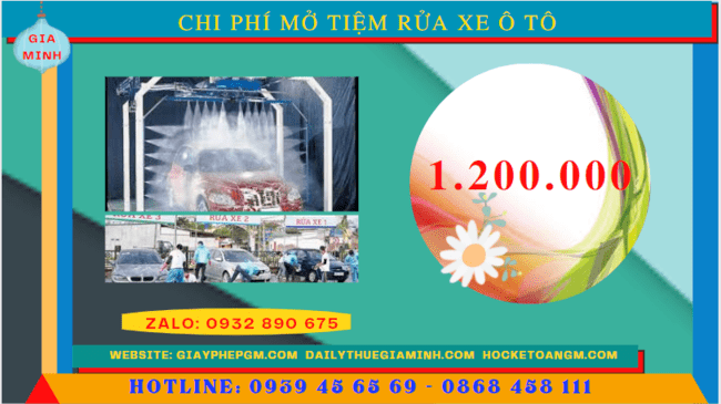 MỞ TIỆM RỬA XE Ô TÔ TẠI HÒA BÌNH 5 Mở tiệm rửa xe ô tô cần bao nhiêu tiền tại Hòa Bình