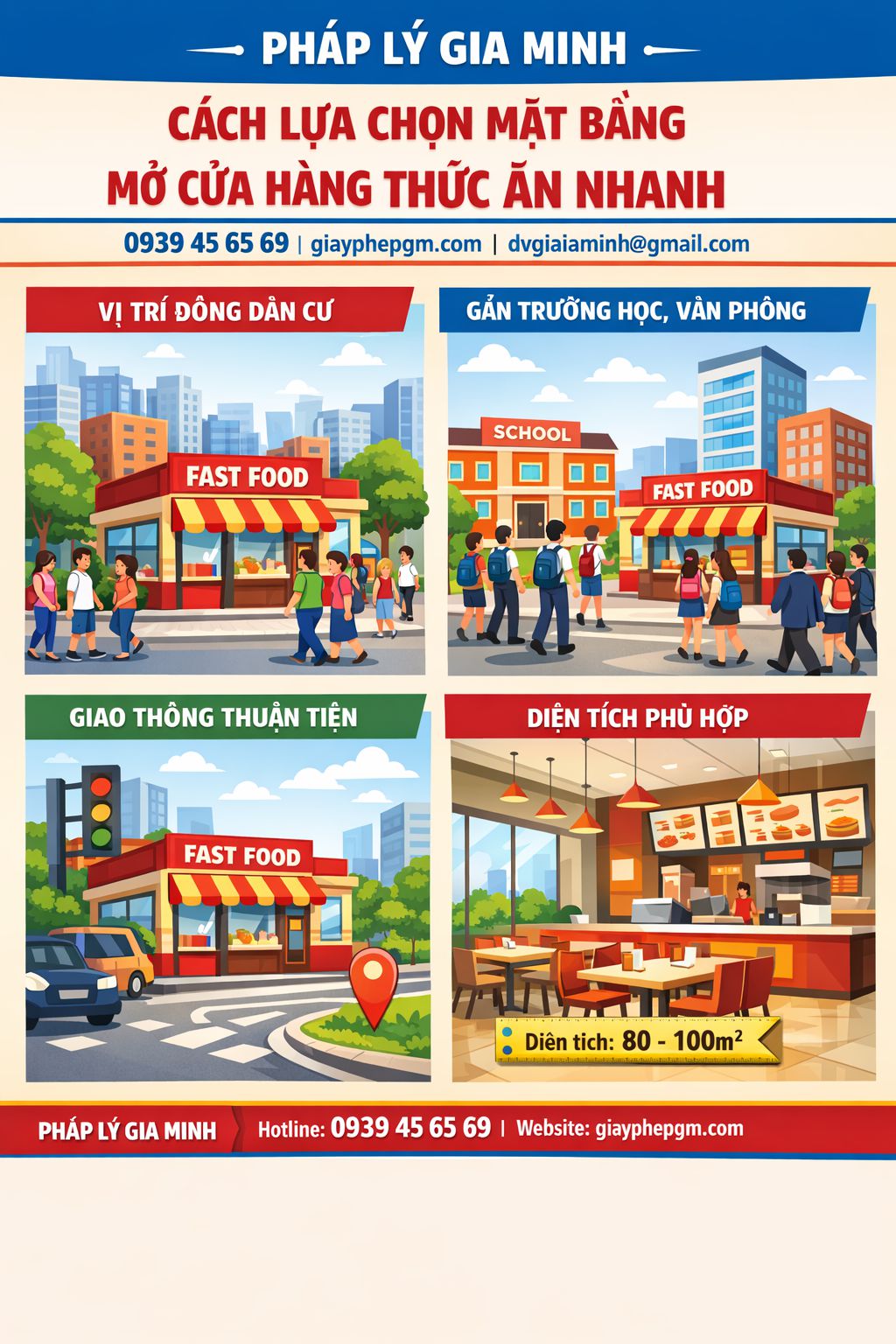 Dịch vụ mở cửa hàng kinh doanh thức ăn nhanh tại Bắc Ninh – Nhanh chóng & Trọn gói 5 Mở cửa hàng kinh doanh thức ăn nhanh tại Bắc Ninh