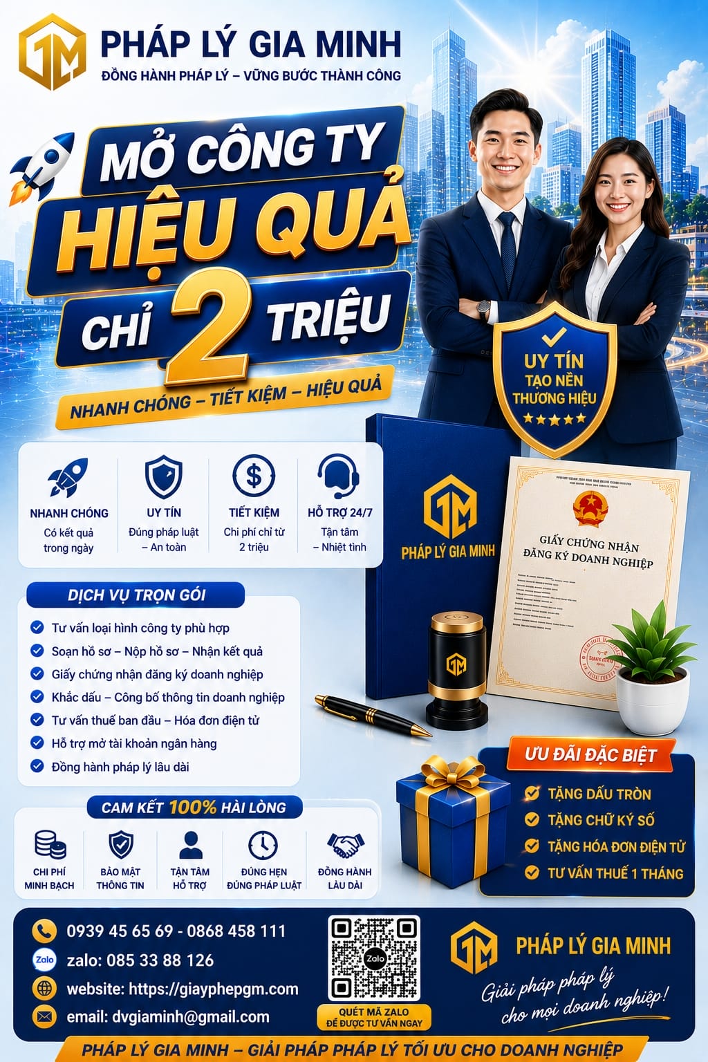 Thành lập công ty bảo trì điều hòa tại Sơn La